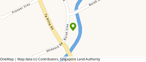 Map showing the location of ACE @ Buroh