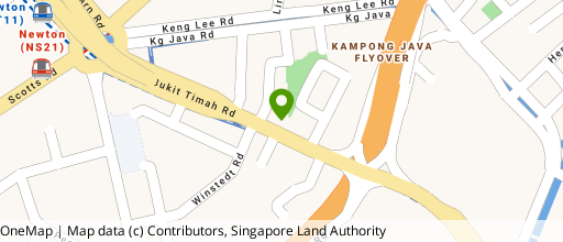 Map showing the location of Genesis Building