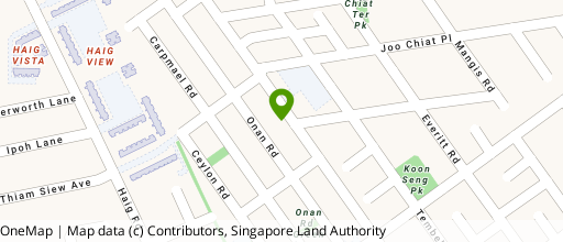 Map showing the location of Betel Box Backpackers Hostel