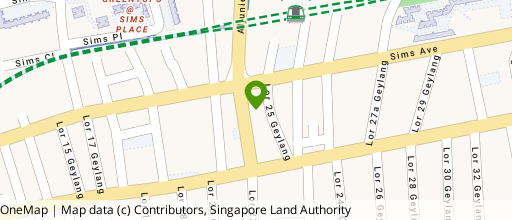 Map showing the location of Elite Building