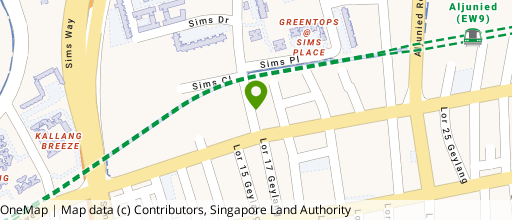 Map showing the location of Enterprise Industrial Building