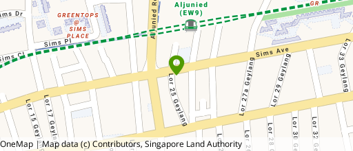 Map showing the location of Spcs Building