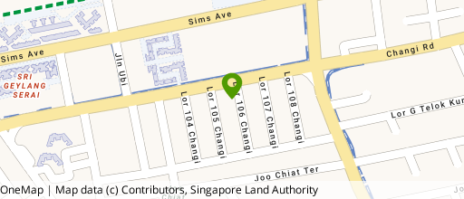 Map showing the location of MDIS Headquarter