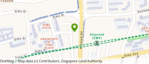 Map showing the location of Agrow Building