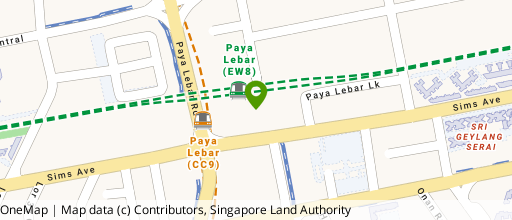 Map showing the location of PLQ Mall