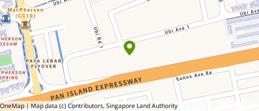 Map showing the location of Bizlink Centre
