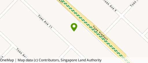 Map showing the location of Tuas Lot