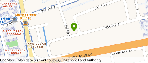 Map showing the location of Number One Building