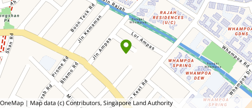 Map showing the location of Ho Seng Lee Flatted Warehouse