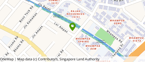 Map showing the location of Mun Hean Industrial Building