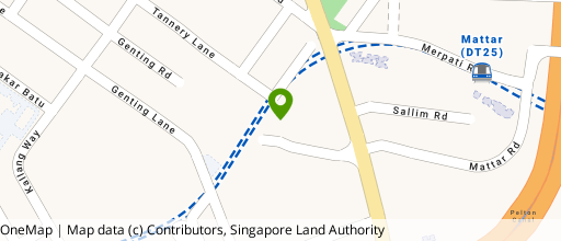 Map showing the location of Biztech Centre
