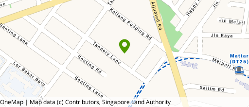 Map showing the location of Noble Logistics