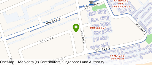 Map showing the location of Techniques Centre