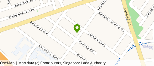 Map showing the location of Lian Tong Building