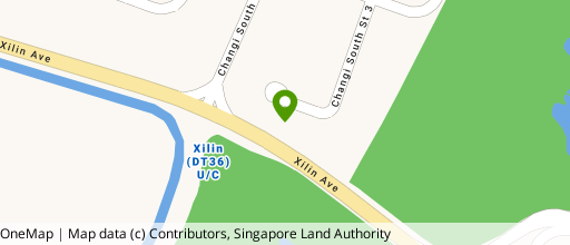 Map showing the location of 11 Changi South Street 3