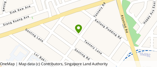 Map showing the location of 31 Tannery Lane