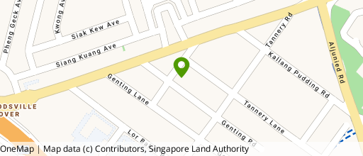 Map showing the location of Koh Brothers Building