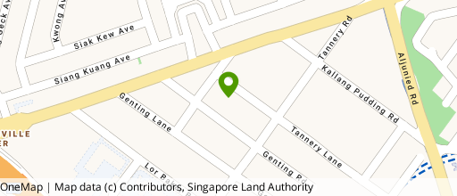 Map showing the location of Santat Building