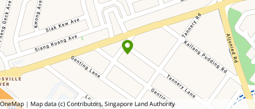 Map showing the location of Bbs Building