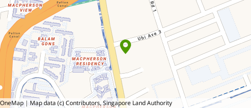 Map showing the location of Paya Lebar 178