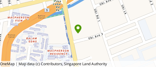 Map showing the location of Yi Guang Factory Building