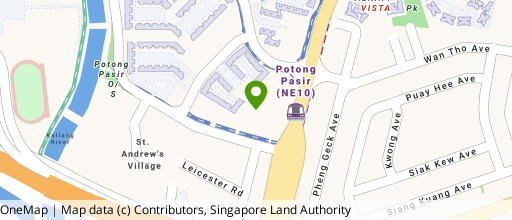 Map showing the location of The Poiz Centre