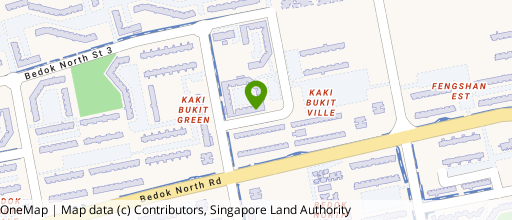Map showing the location of 510 Bedok North Street 3
