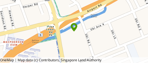 Map showing the location of Oxley Bizhub