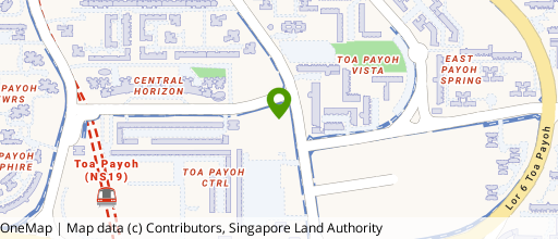 Map showing the location of 600 @ Toa Payoh