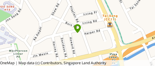 Map showing the location of Invest Ho Building
