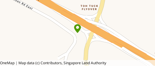 Map showing the location of Secom Centre
