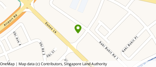 Map showing the location of UOB Warehouse