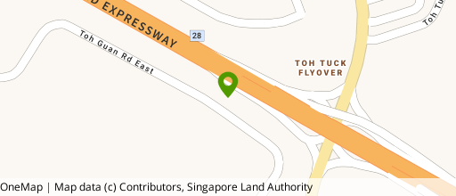 Map showing the location of Uni-Tech Centre