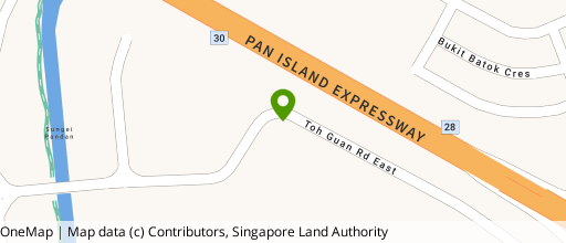 Map showing the location of LW Techno Centre