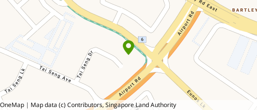 Map showing the location of 15 Tai Seng Drive