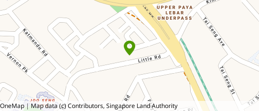 Map showing the location of Tropical Industrial Building
