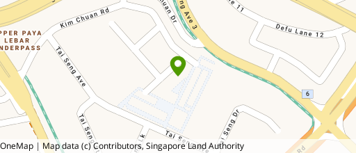 Map showing the location of Goodland Group Building
