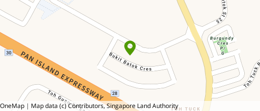 Map showing the location of Midview Building
