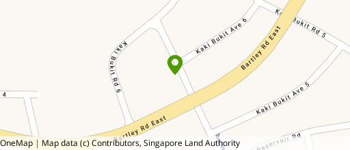 Map showing the location of Bartley Biz Centre