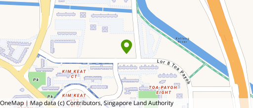 Map showing the location of Braddell Tech