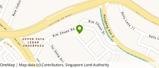 Map showing the location of Apex Foodworks