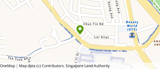 Map showing the location of Sweebi House