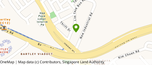 Map showing the location of Kimly Building