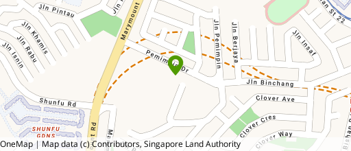 Map showing the location of Lip Hing Industrial Building