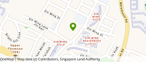 Map showing the location of Amtech Building