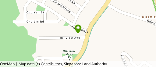 Map showing the location of Kewalram Hillview