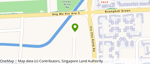 Map showing the location of Northstar @ AMK