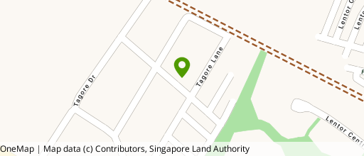 Map showing the location of Tag A