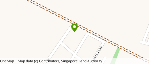 Map showing the location of Habitat Warehouse