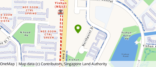 Map showing the location of Northpoint City